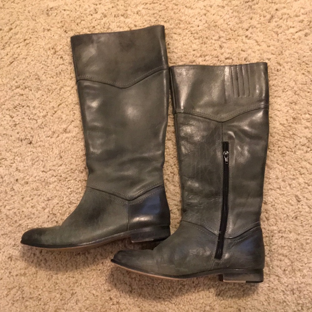 Cathy Jean Size 8 Leather Boots